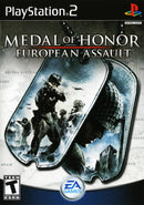 Medal of Honor European Assault Front Cover - Playstation 2 Pre-Played