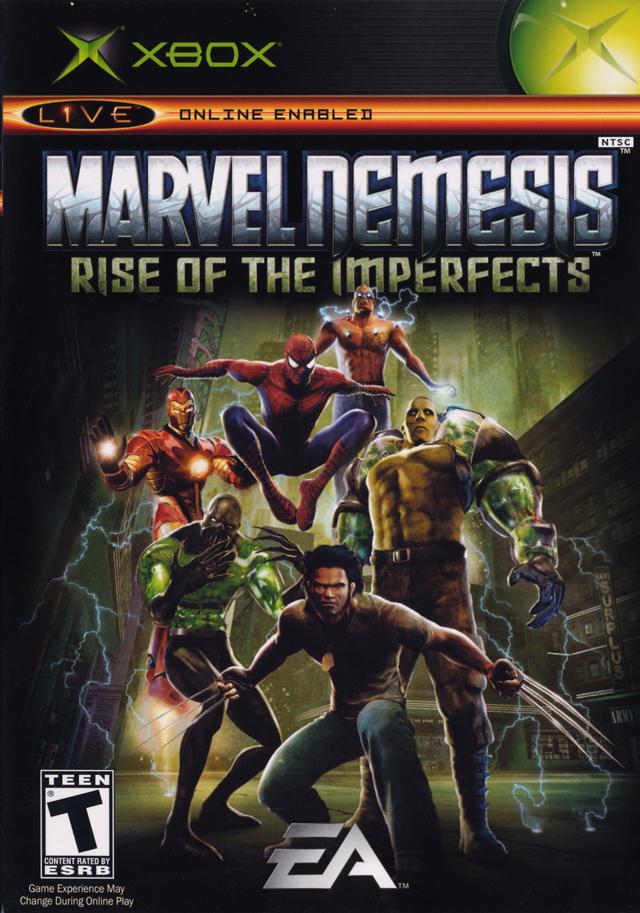 Marvel Nemesis Rise of the Imperfects - Xbox Pre-Played