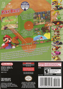 Mario Superstar Baseball - Nintendo Gamecube Pre-Played Back Cover