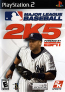 MLB 2K5 Front Cover - Playstation 2 Pre-Played