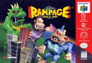 Rampage World Tour Front Cover - Nintendo 64 Pre-Played