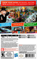 Monopoly Back Cover - Nintendo Switch Pre-Played 