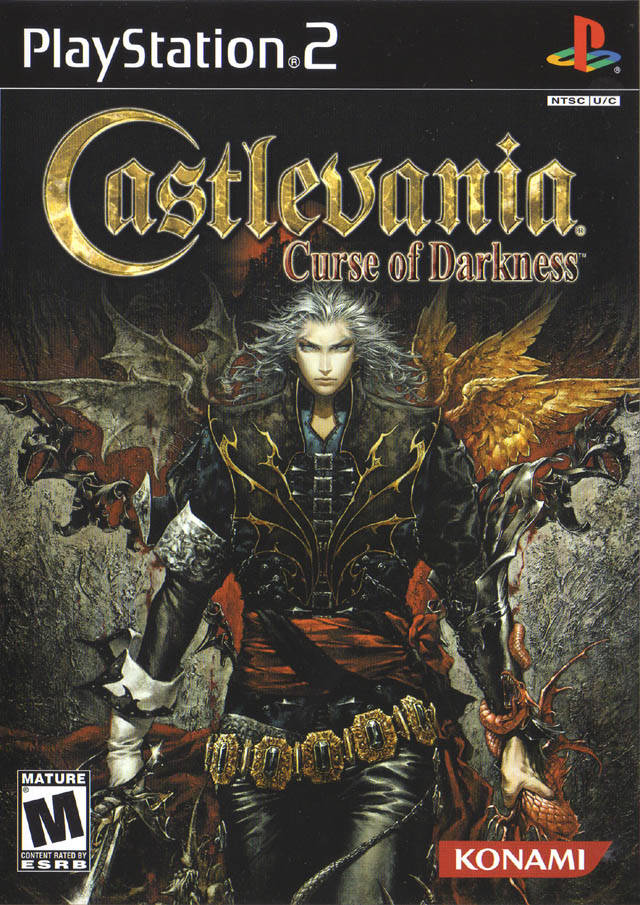 Castlevania Curse of Darkness Front Cover - Playstation 2 Pre-Played