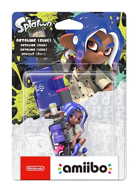 Amiibo Splatoon Octoling Blue