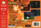 Rayman 2: The Great Escape Back Cover - Nintendo 64 Pre-Played