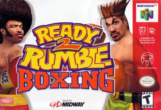 Ready 2 Rumble Boxing Front Cover - Nintendo 64 Pre-Played