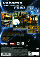 Fantastic Four Back Cover - Playstation 2 Pre-Played