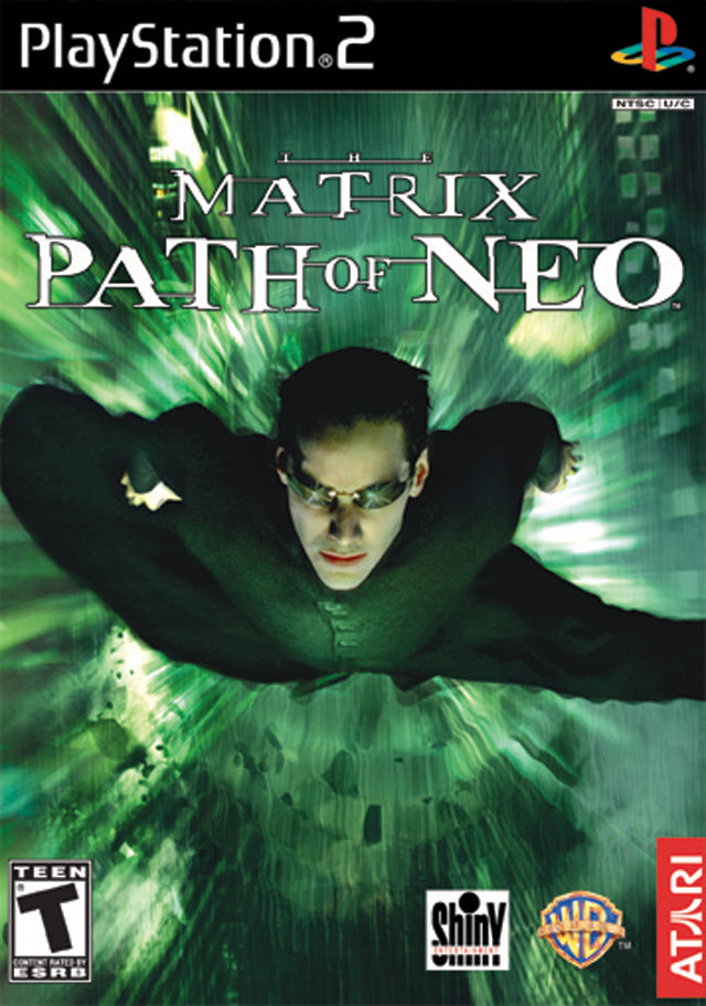 Matrix Path of Neo Front Cover - Playstation 2 Pre-Played