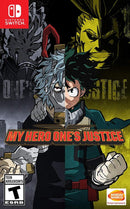 My Hero Ones Justice Front Cover - Nintendo Switch Pre-Played