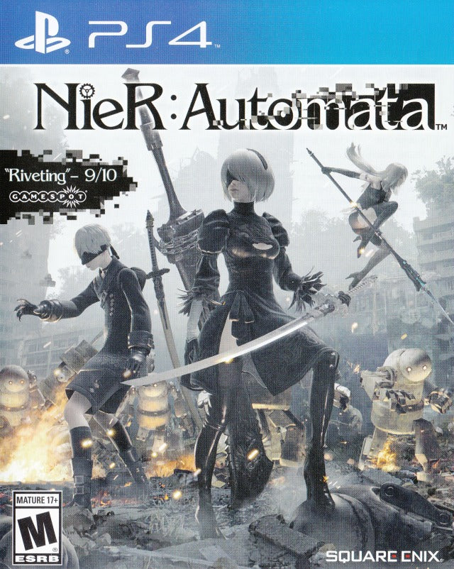 NieR Automata Front Cover - Playstation 4 Pre-Played