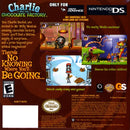 Charlie & the Chocolate Factory Back Cover - Nintendo Gameboy Advance Pre-Played