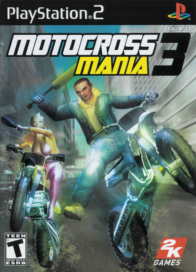 Motocross Mania 3 Front Cover - Playstation 2 Pre-Played