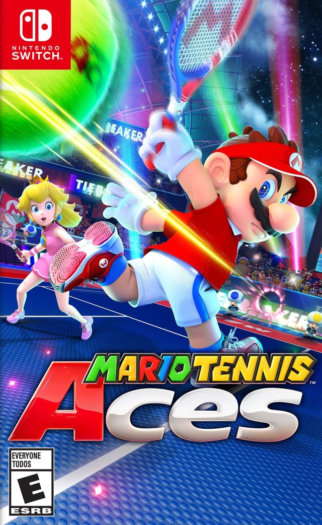 Mario Tennis Aces Front Cover - Nintendo Switch Pre-Played