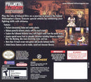 Fullmetal Alchemist: Dual Sympathy Back Cover - Nintendo DS Pre-Played