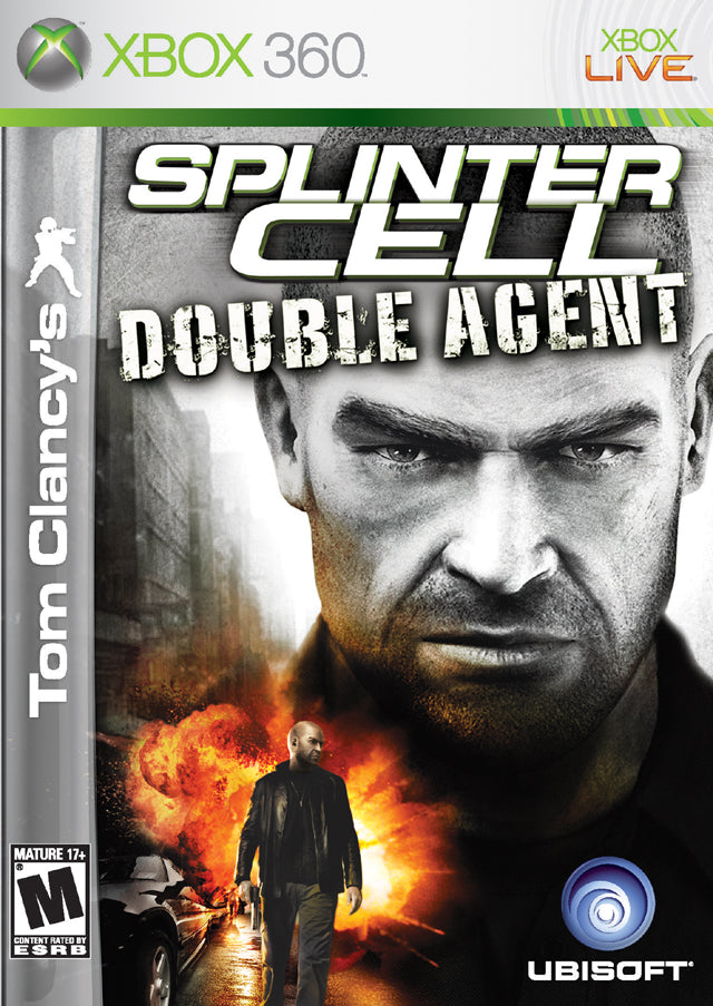 Tom Clancy's Splinter Cell Double Agent Front Cover - Xbox 360 Pre-Played