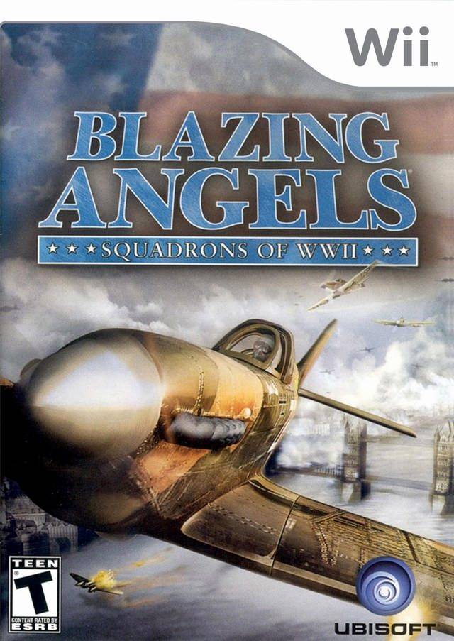 Blazing Angels Squadrons WWII - Nintendo Wii Pre-Played Front Cover