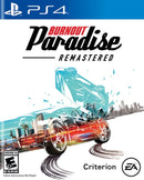 Burnout Paradise Remastered Front Cover - Playstation 4 Pre-Played