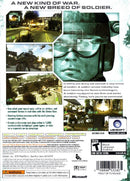 Tom Clancy's Ghost Recon Advanced Warfighter Back Cover - Xbox 360 Pre-Played