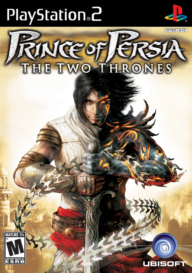 Prince of Persia Two Thrones Front Cover  - Nintendo Gamecube Pre-Played