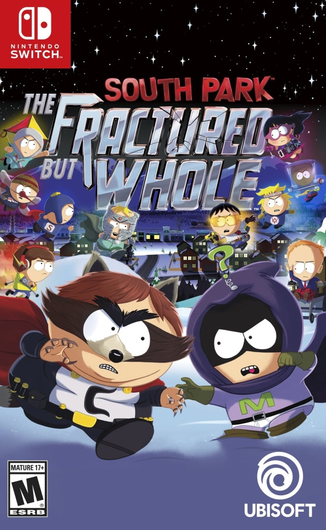 South Park The Fractured But Whole Front Cover - Nintendo Switch Pre-Played