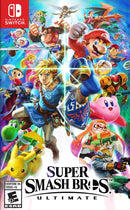 Super Smash Bros Ultimate Front Cover - Nintendo Switch Pre-Played