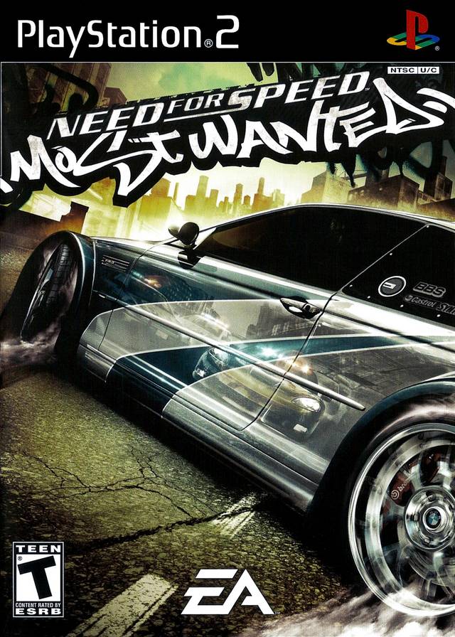 Need For Speed Most Wanted Front Cover - Playstation 2 Pre-Played