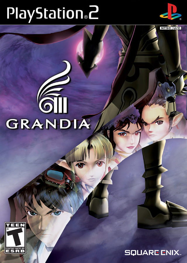 Grandia 3 Front Cover - Playstation 2 Pre-Played