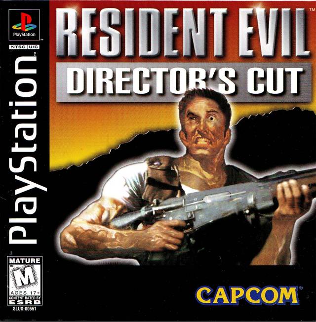 Resident Evil Directors Cut (Black Label) - Playstation 1 Pre-Played