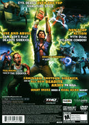 Evil Dead Regeneration Back Cover - Playstation 2 Pre-Played