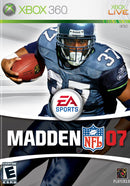 Madden 07 Front Cover - Xbox 360 Pre-Played