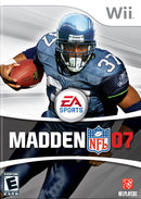 Madden NFL 07 Front Cover - Nintendo Wii Pre-Played