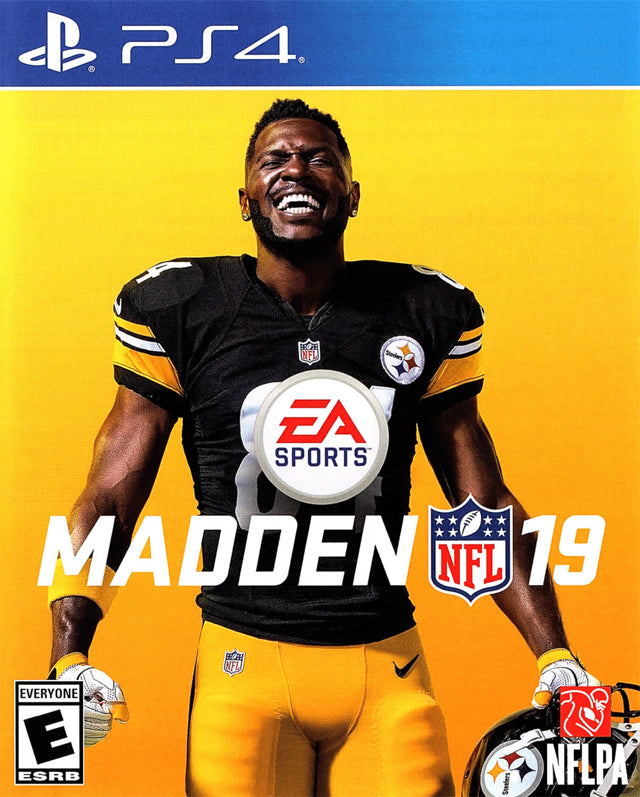 Madden NFL 19 Front Cover - Playstation 4 Pre-Played