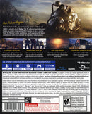 Fallout 76 Back Cover - Playstation 4 Pre-Played