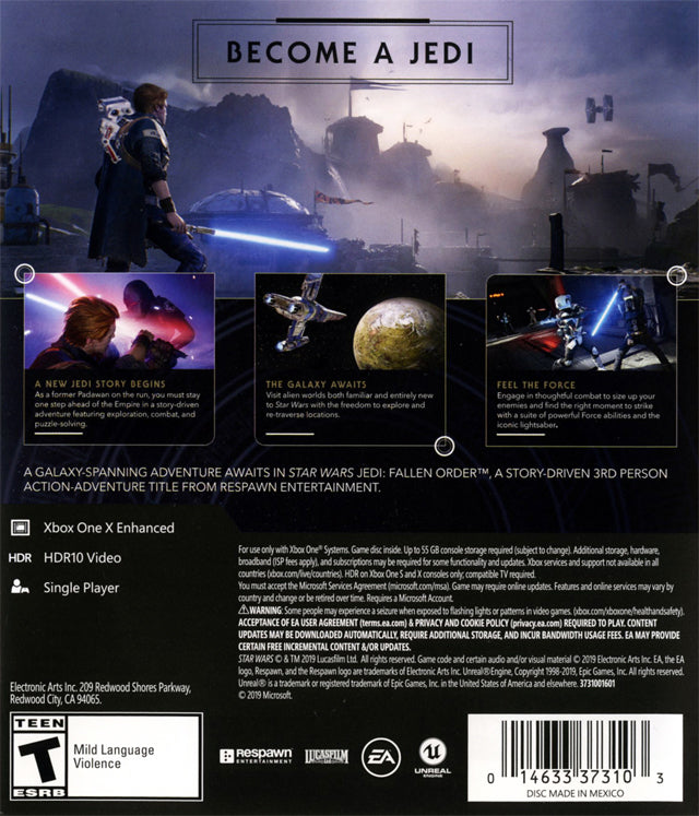 Star Wars Jedi: Fallen Order - Xbox One Pre-Played
