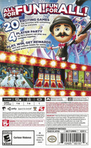 Carnival Games Back Cover - Nintendo Switch Pre-Played