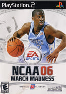 NCAA 06 March Madness Front Cover - Playstation 2 Pre-Played