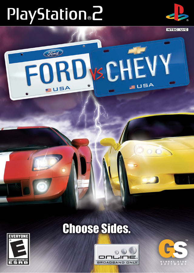 Ford Vs Chevy - Playstation 2 Pre-Played