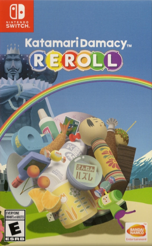 Katamari Damacy Reroll Front Cover - Nintendo Switch Pre-Played