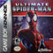 Ultimate Spider-Man Front Cover - Nintendo Gameboy Advance Pre-Played