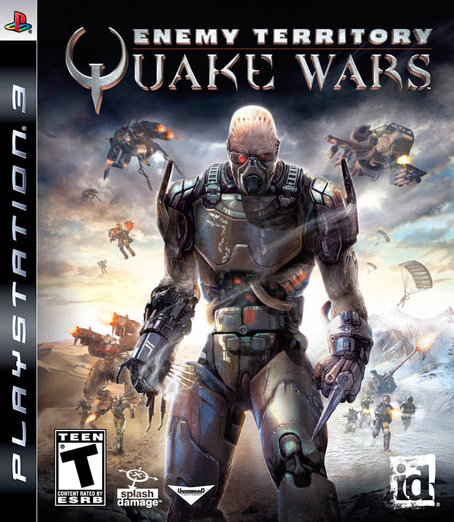 Quake Wars Front Cover - Playstation 3 Pre-Played