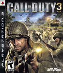 Call of Duty 3 Front Cover - Playstation 3 Pre-Played