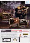 Call of Duty 3 Back Cover - Nintendo Wii Pre-Played