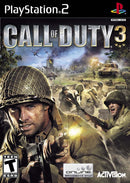 Call of Duty 3 Front Cover - Playstation 2 Pre-Played