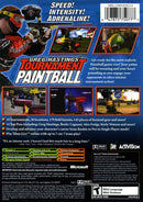 Greg Hastings' Paintball Max'D Tournament Back Cover - Xbox Pre-Played