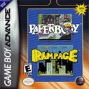 Paperboy / Rampage Front Cover - Nintendo Gameboy Advance Pre-Played