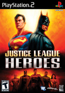 Justice League Heroes Front Cover - Playstation 2 Pre-Played