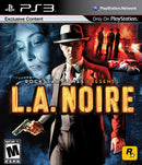 L.A. Noire Front Cover - Playstation 3 Pre-Played