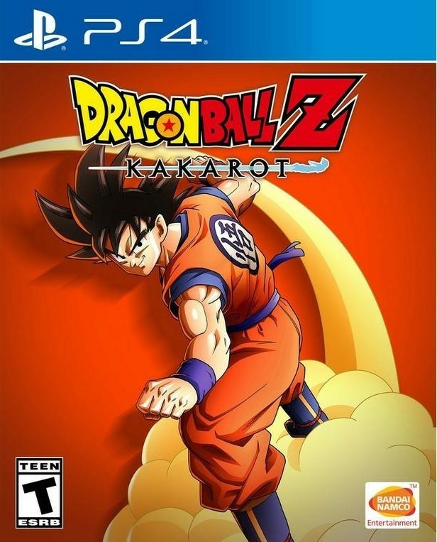 DragonBall Z Kakarot Front Cover - Playstation 4 Pre-Played