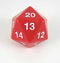 Opaque: 55mm D20 Countdown Red/White