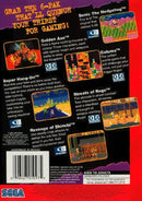 6 Pak Sega Genesis Back Cover